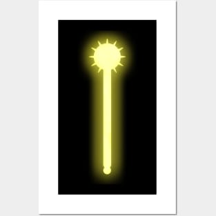 Spiritual Weapon (Yellow Morningstar) Posters and Art